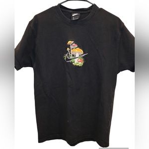 Nike embroidered mushroom shirt